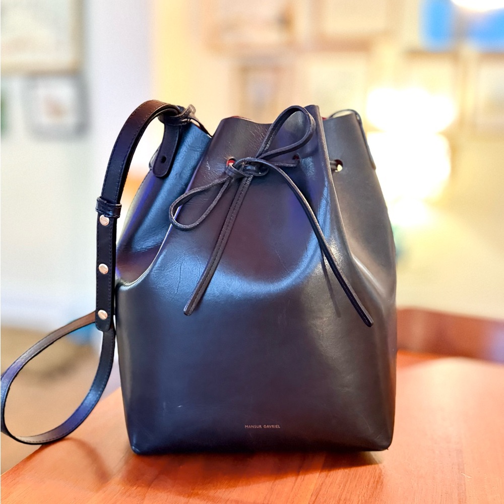Mansur Gavriel with wallet Red lined